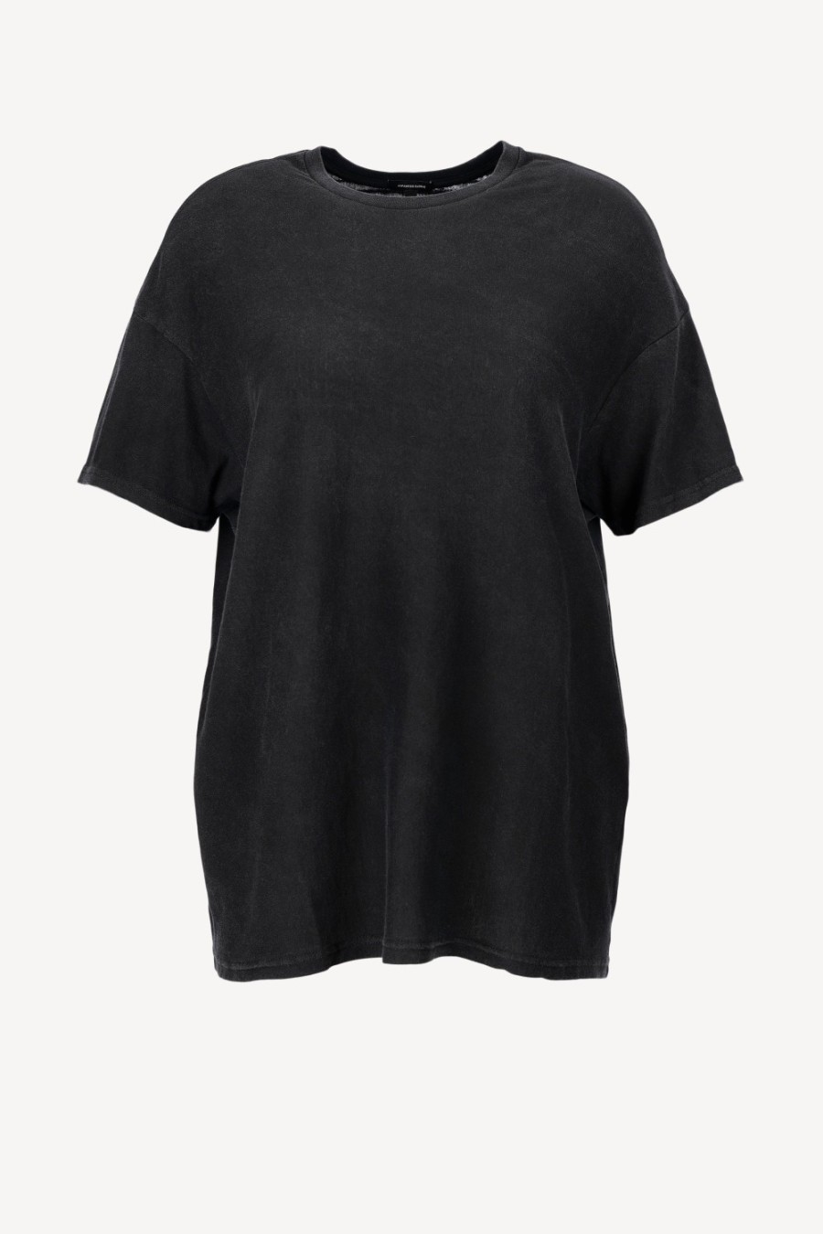 Vetements R13 | T-Shirt Boxy Seamless En Noir Acide