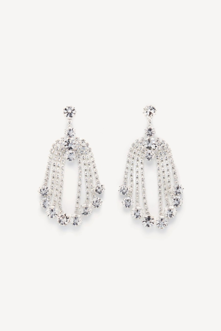 Bijoux Magda Butrym | Boucles D'Oreilles Paillettes En Argent