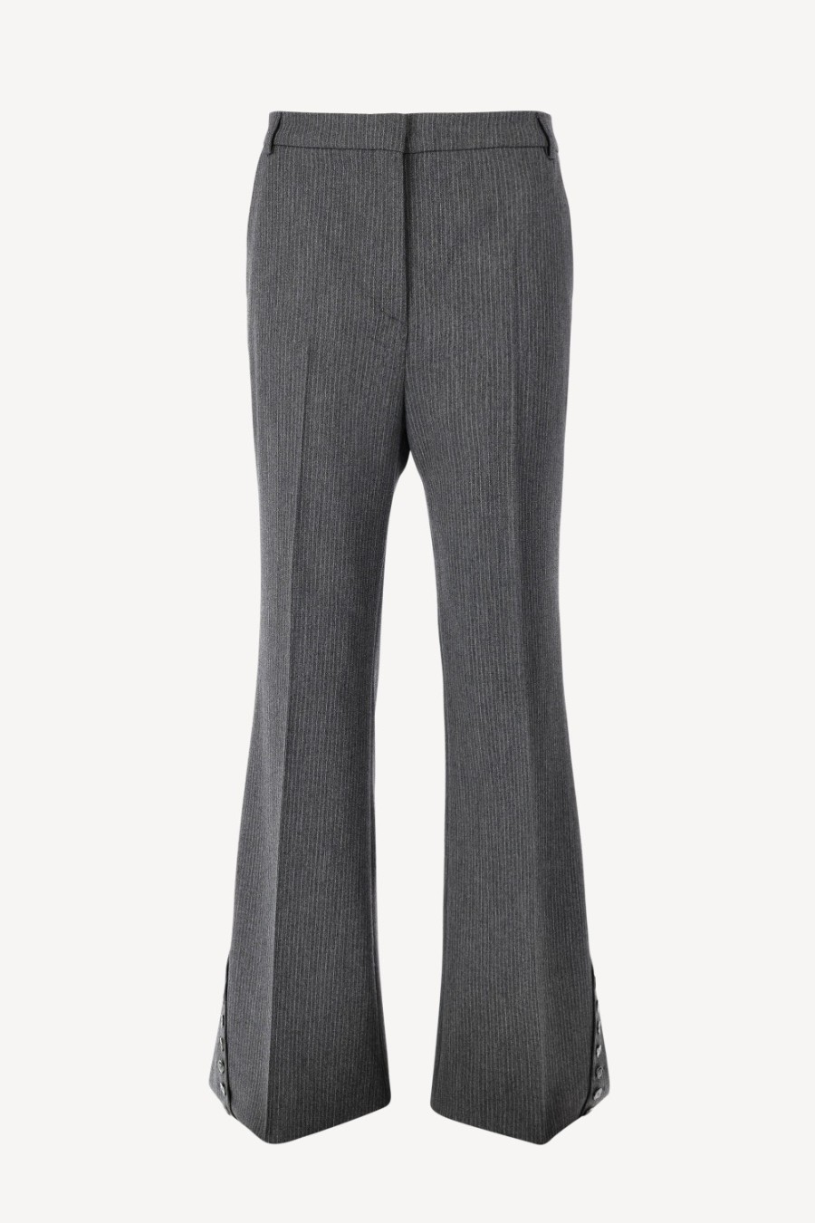 Vetements Lala Berlin | Pantalon Pinka A Rayures Anthracite