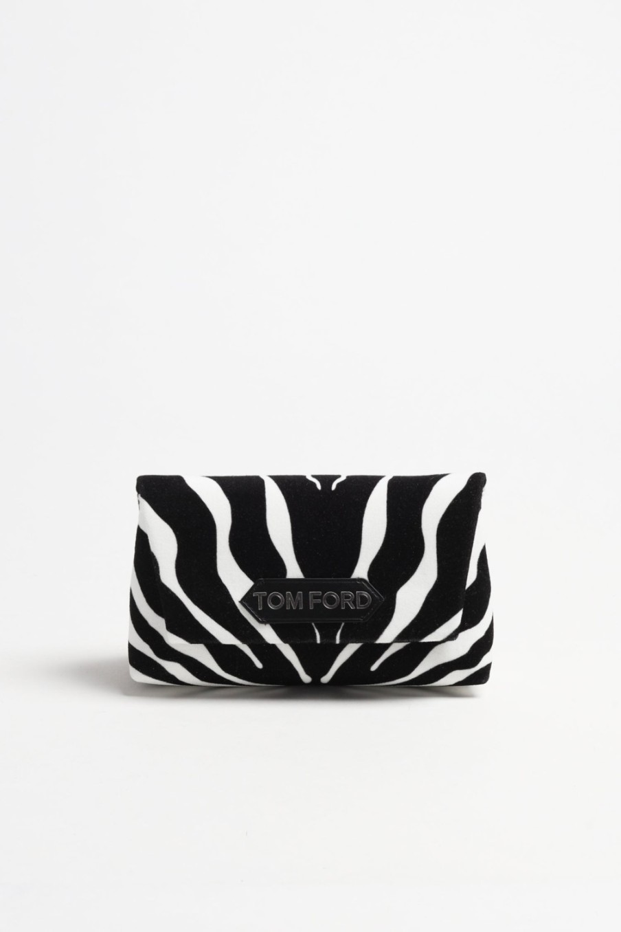 Sacs Tom Ford | Pochette Velvet Mini Chain En Noir/Beige