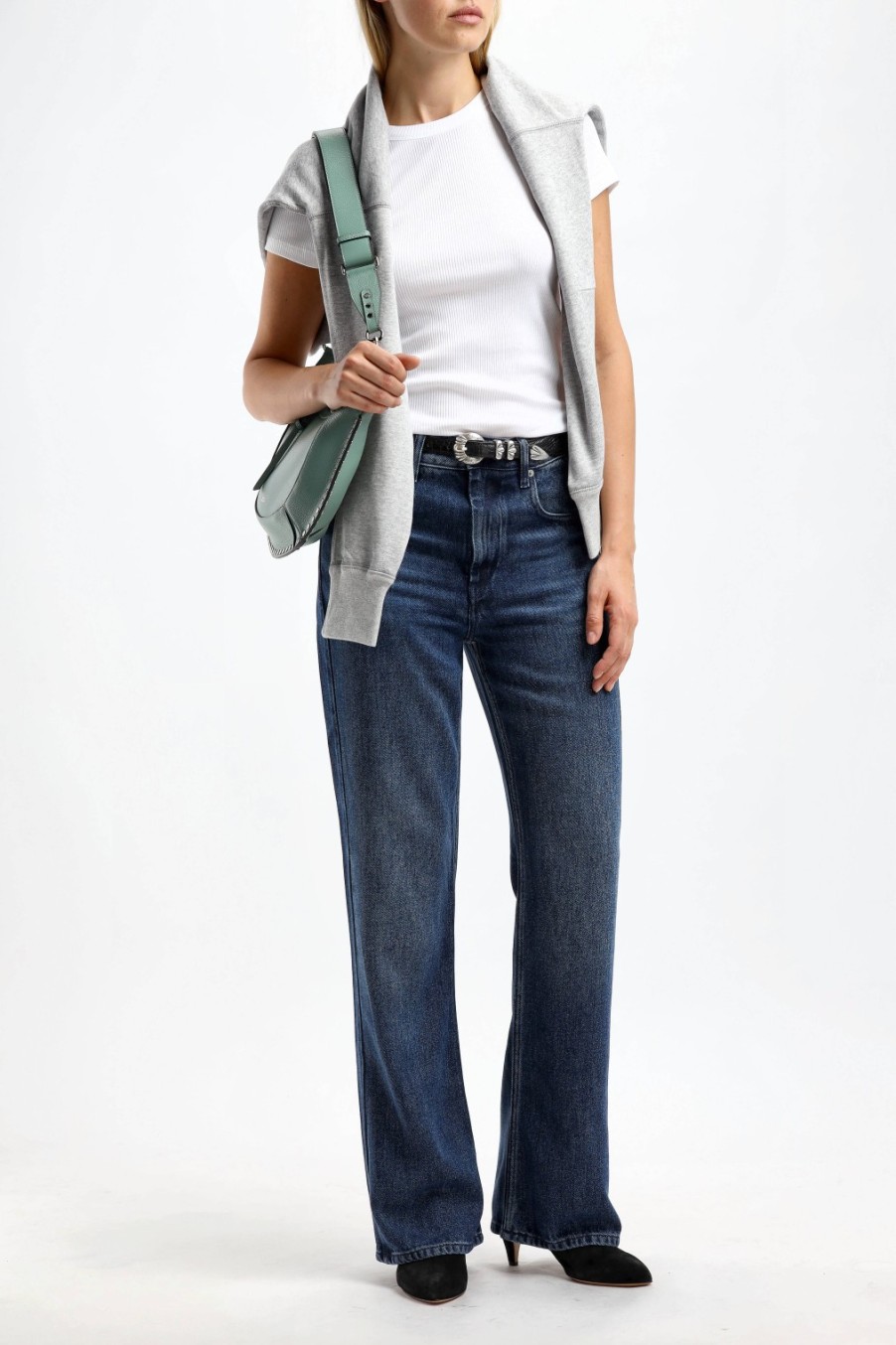 Vetements Marant Etoile | Pantalon Belvira En Bleu