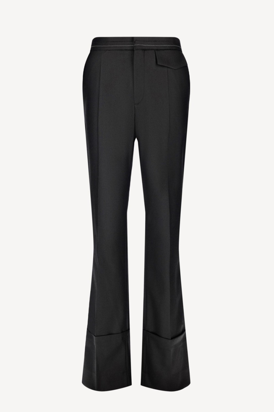 Vetements Victoria Beckham | Pantalon Slim Kick En Noir