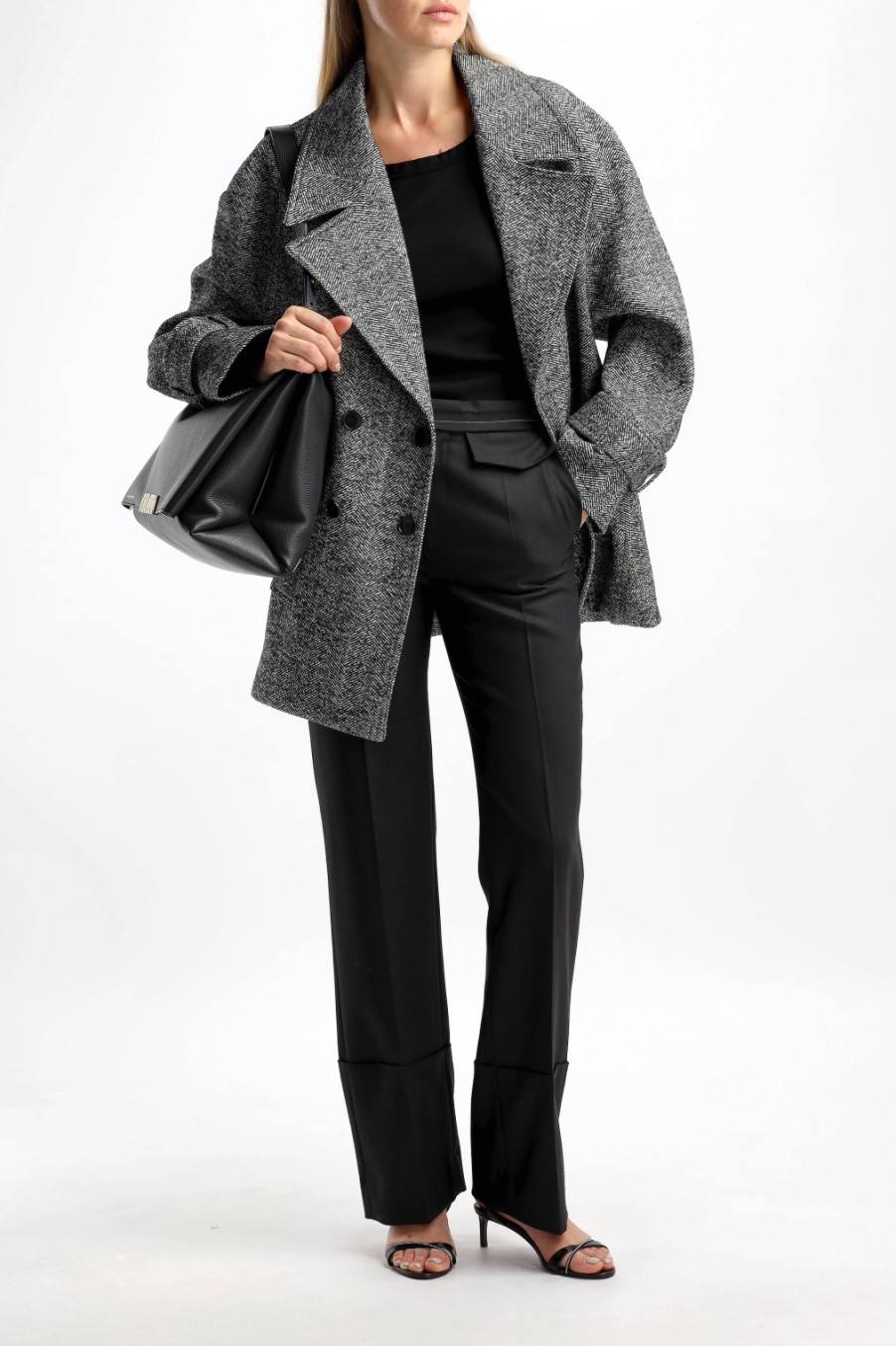 Vetements Victoria Beckham | Pantalon Slim Kick En Noir