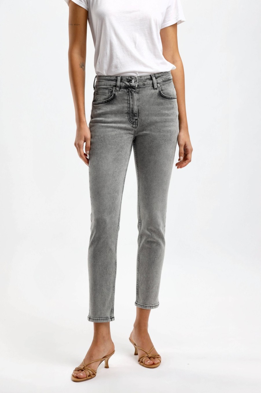 Vetements IRO | Jeans Galloway En Gris Use