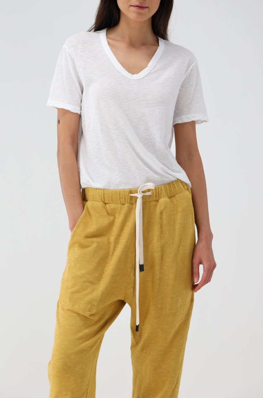 Vetements James Perse | T-Shirt Slub Soft En Blanc