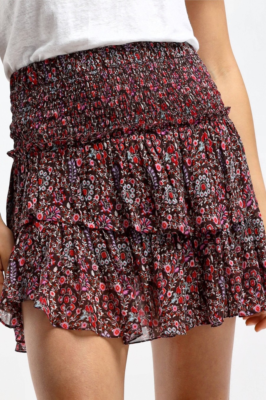 Vetements Marant Etoile | Jupe Hilari En Marron