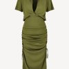 Vetements Christopher Esber | Robe Chemisier Aulenti En Mousse