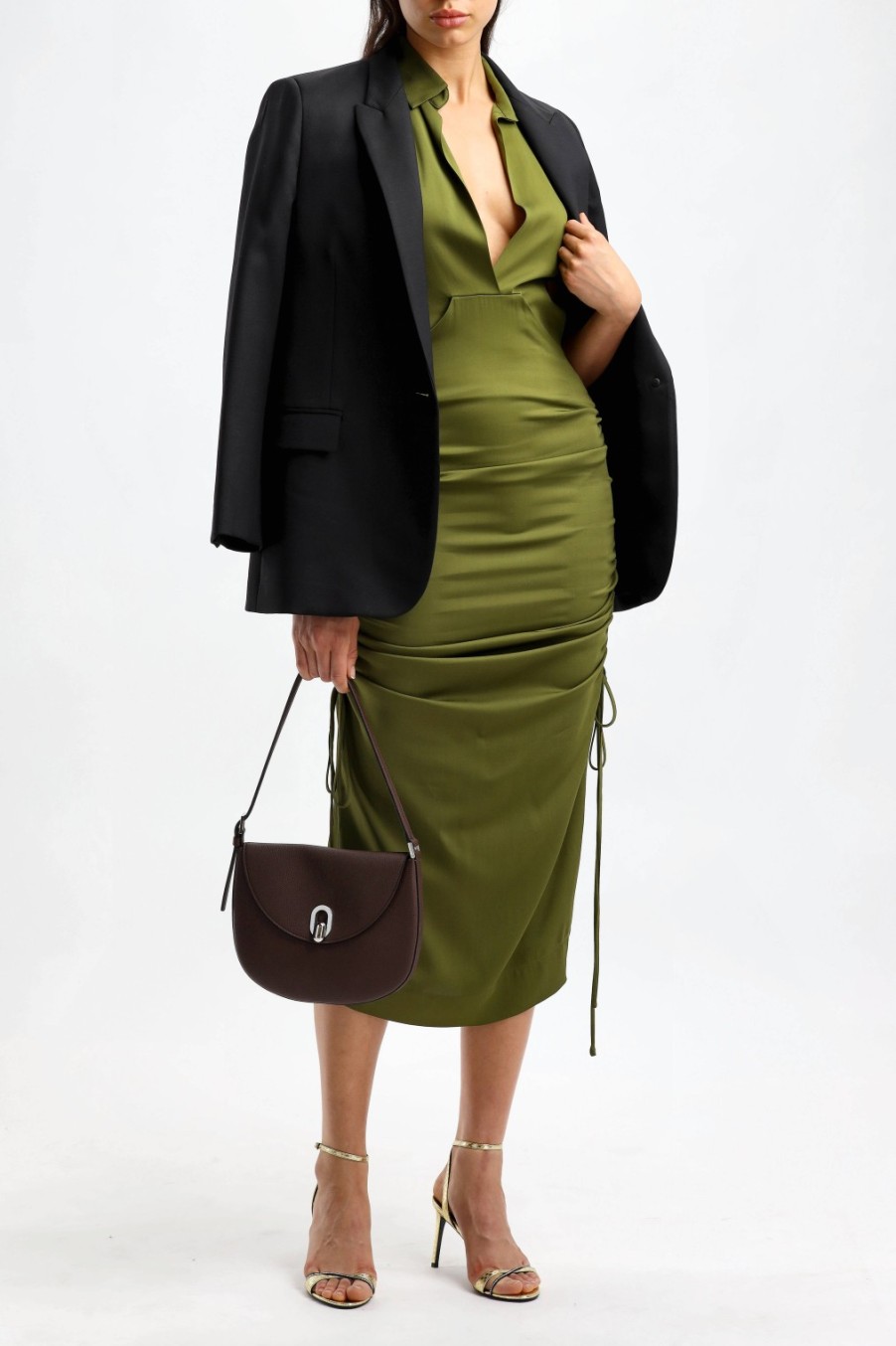 Vetements Christopher Esber | Robe Chemisier Aulenti En Mousse