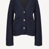 Vetements Lisa Yang | Cardigan Danni En Bleu Marine