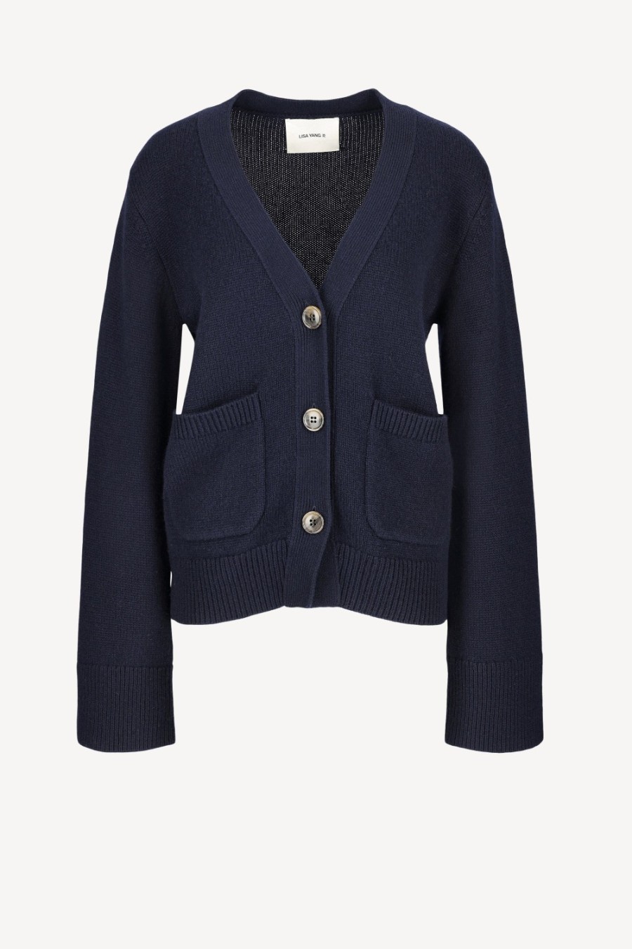 Vetements Lisa Yang | Cardigan Danni En Bleu Marine