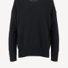 Vetements Allude | Pull Ras Du Cou En Noir