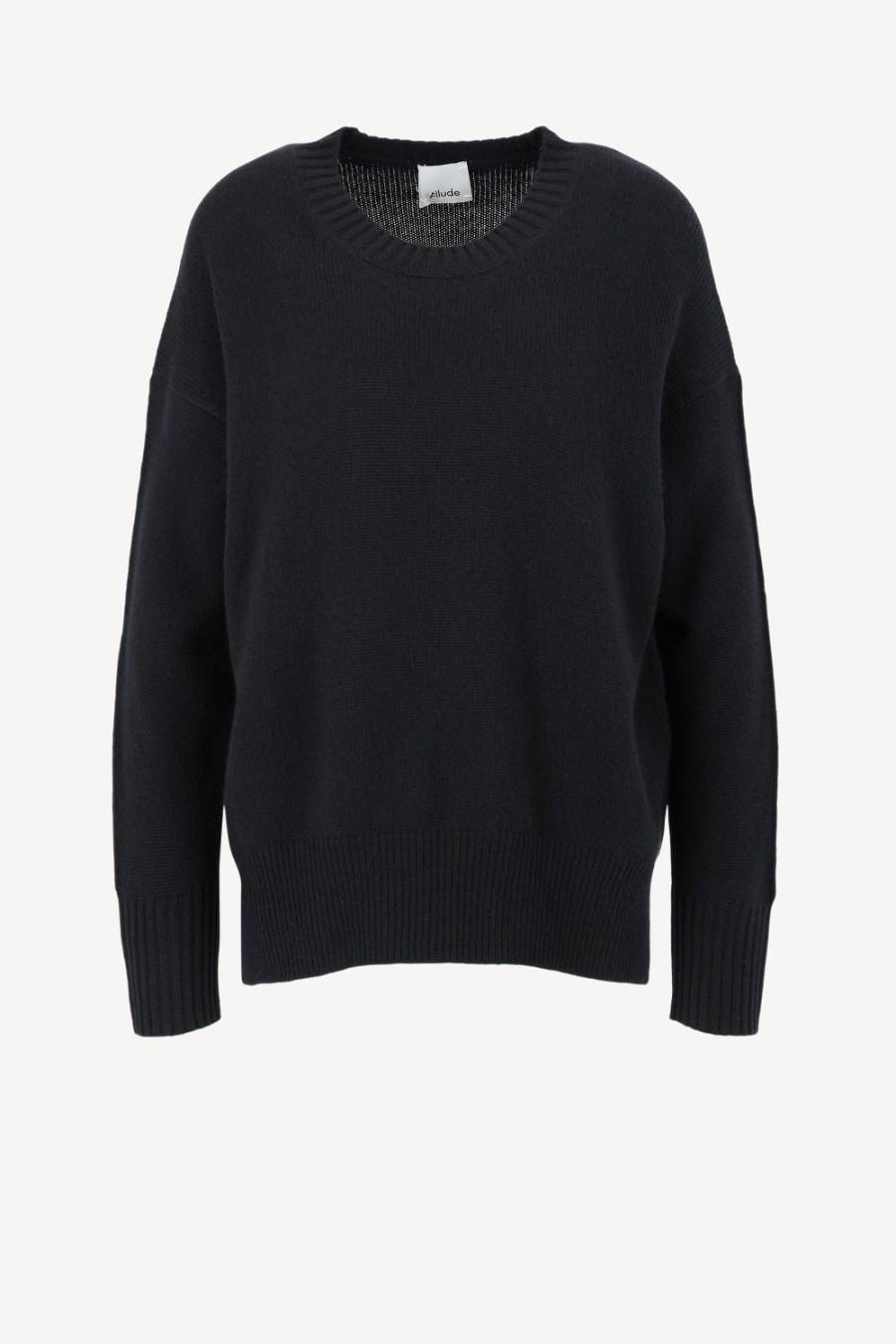 Vetements Allude | Pull Ras Du Cou En Noir