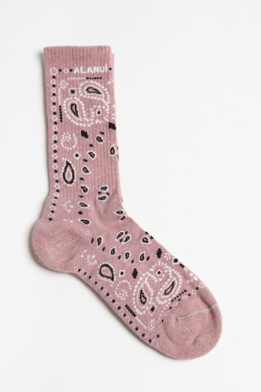 Accessoires Alanui | Chaussettes Bandana En Smoochy Pink
