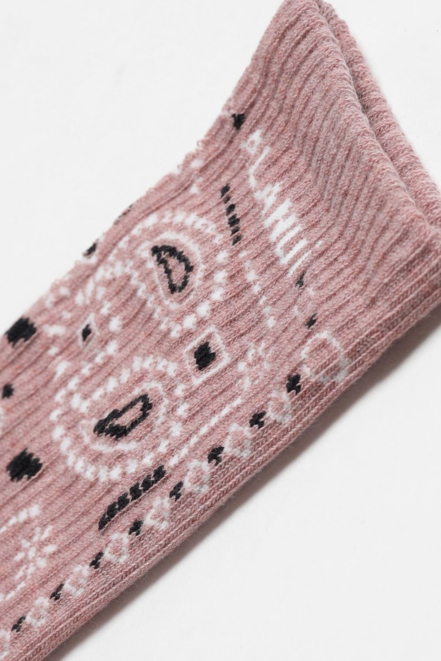 Accessoires Alanui | Chaussettes Bandana En Smoochy Pink