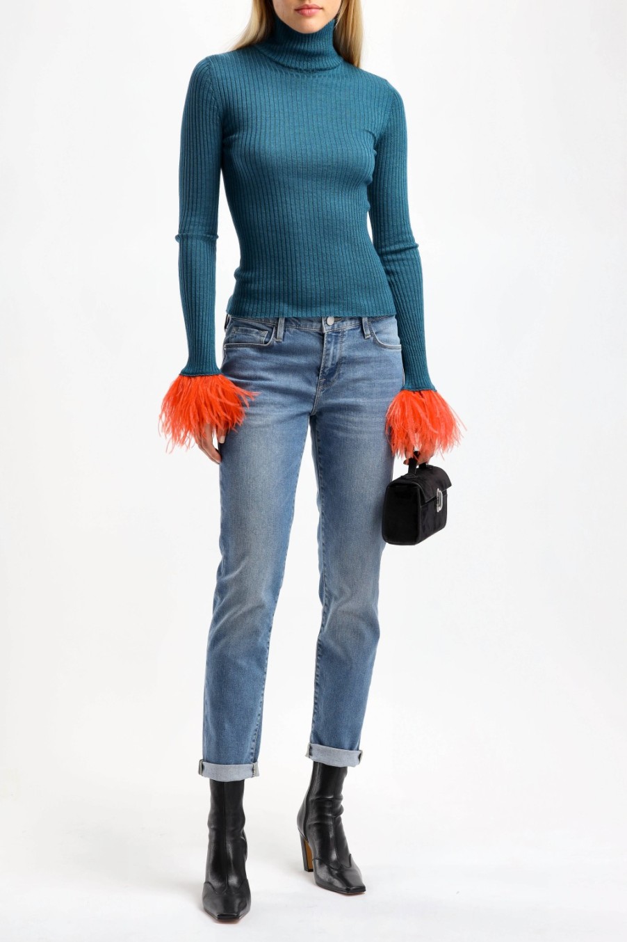 Vetements Frame | Jeans Le Garcon A Deepwater