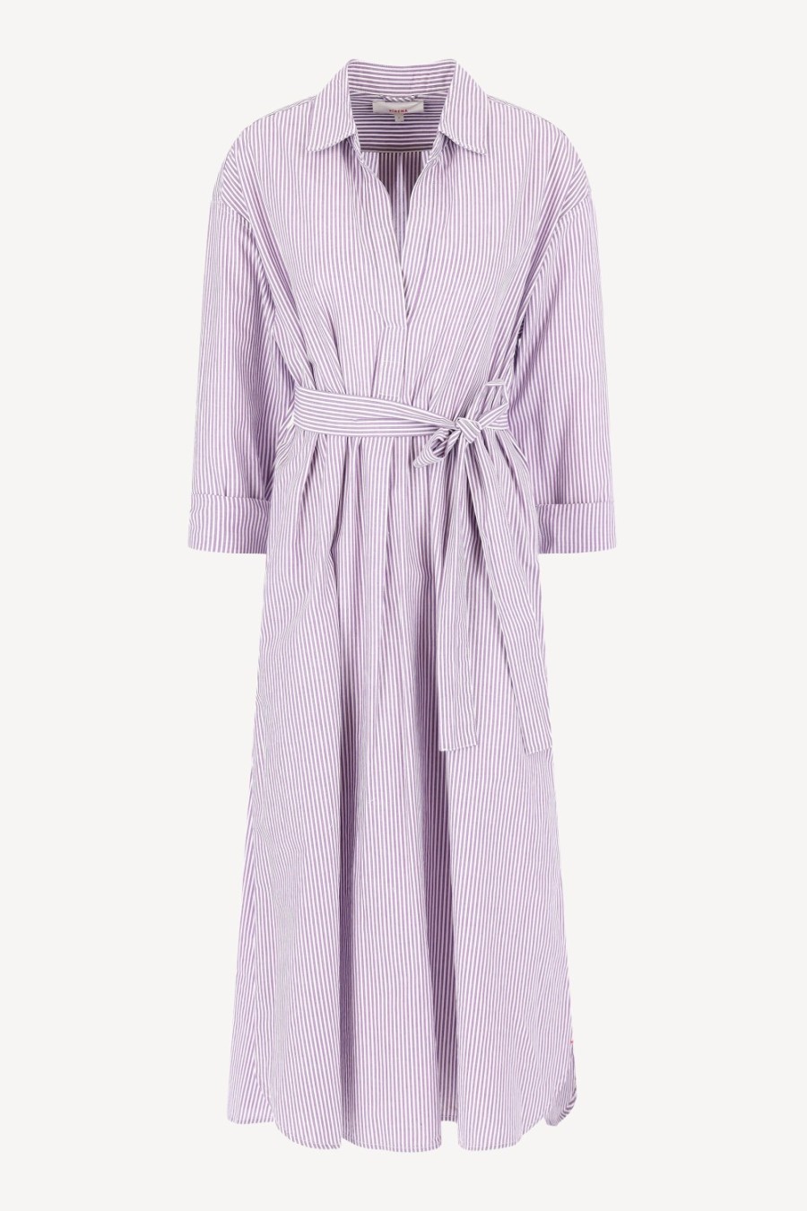 Vetements Xirena | Robe Marlowe A Rayures Prune