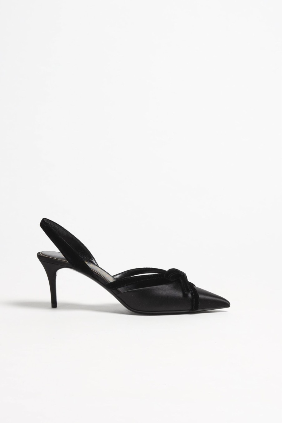 Chaussures Tom Ford | Escarpins A Bride Arriere En Noir