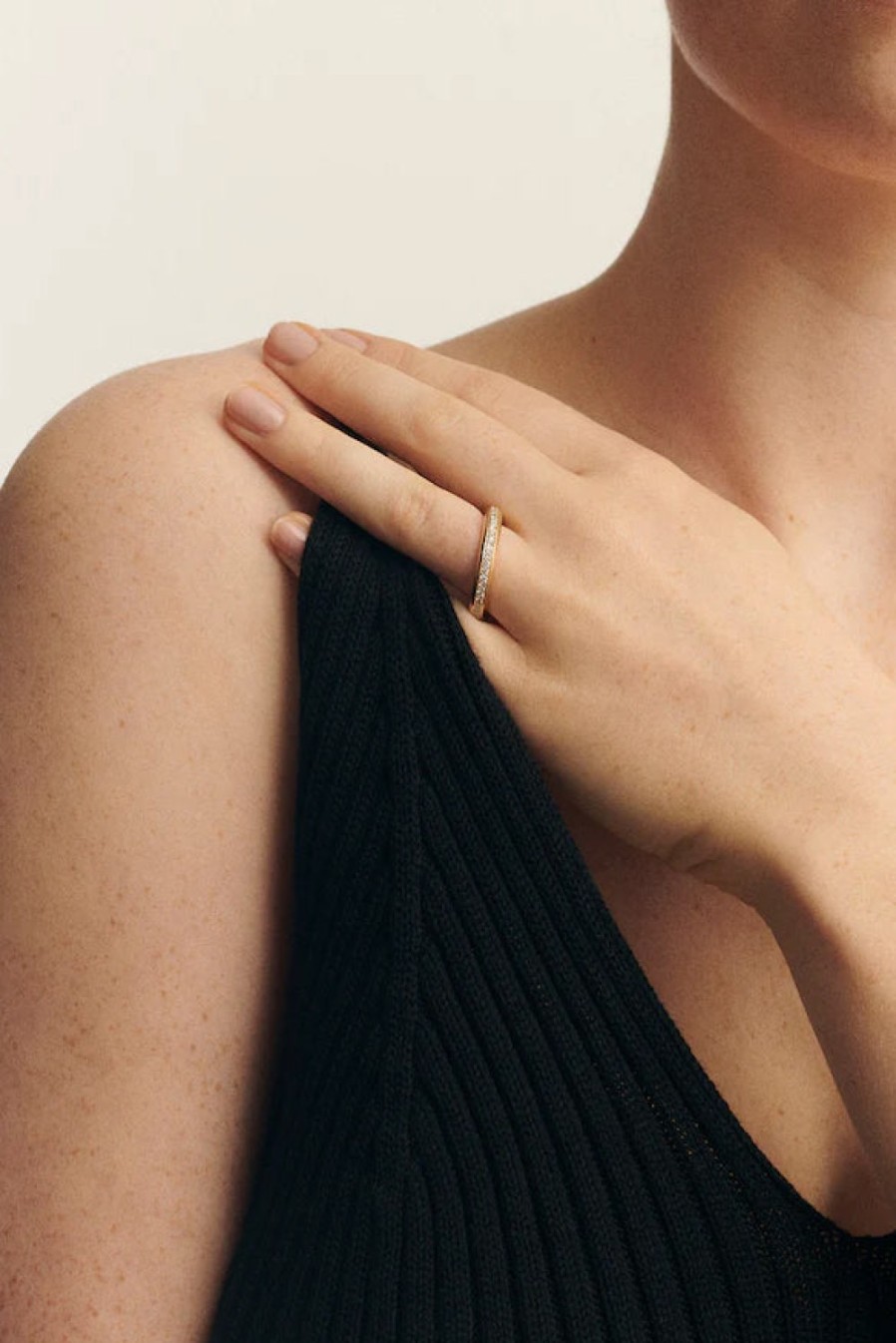 Bijoux Lilian von Trapp | Bague Round Three Diamonds