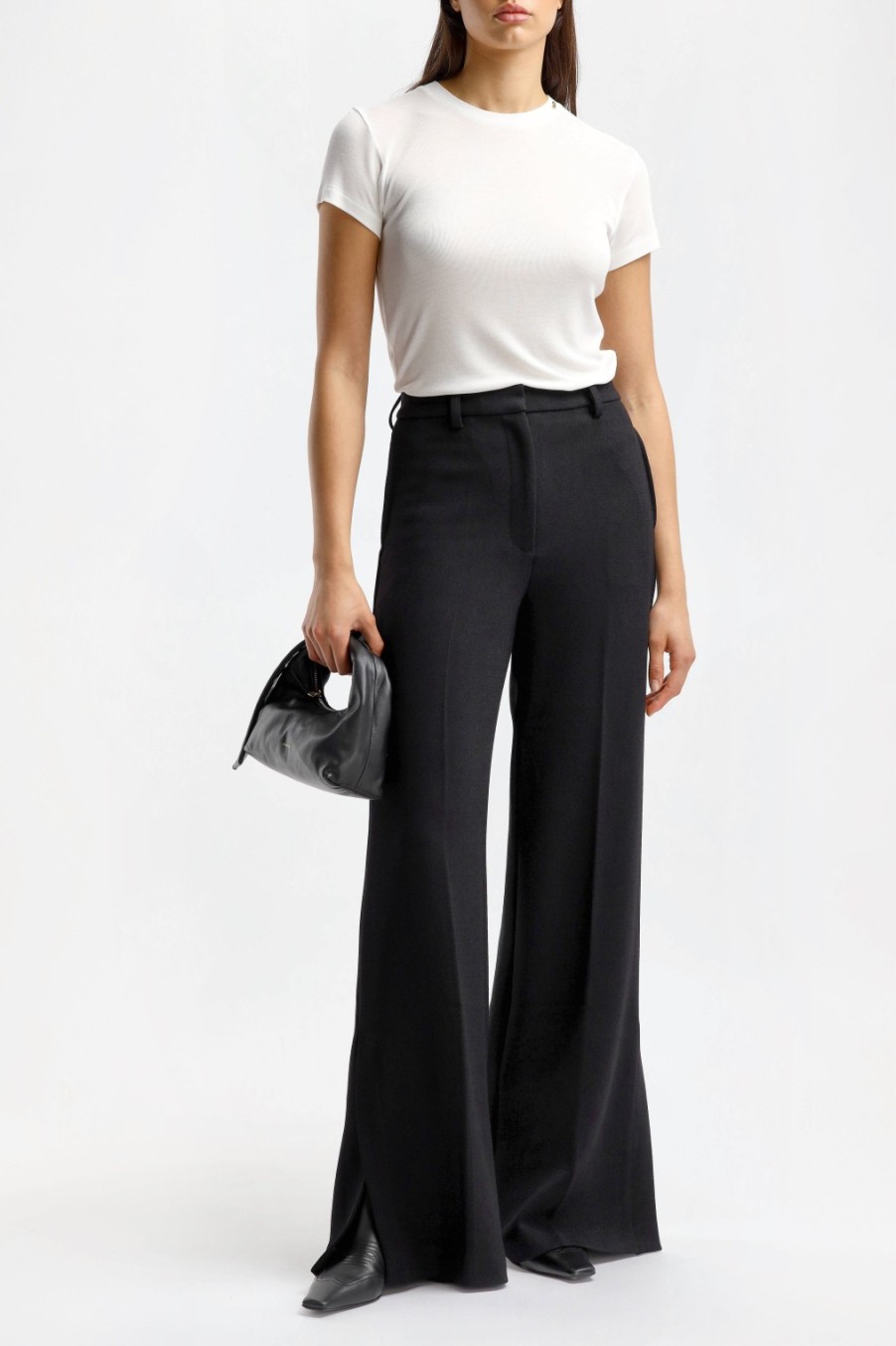 Vetements Anine Bing | Pantalon Lyra En Noir