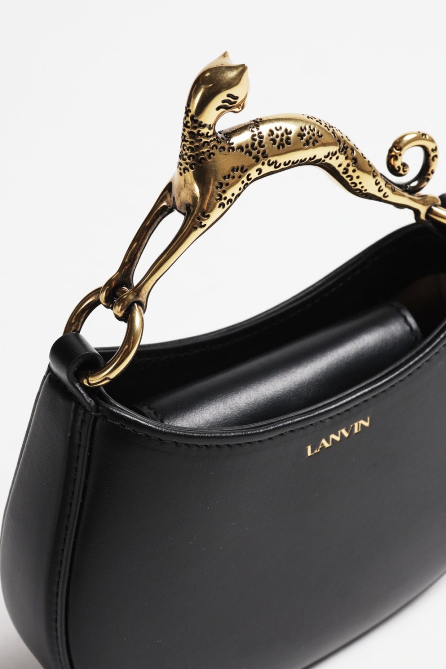 Sacs Lanvin | Sac Hobo Nm En Noir