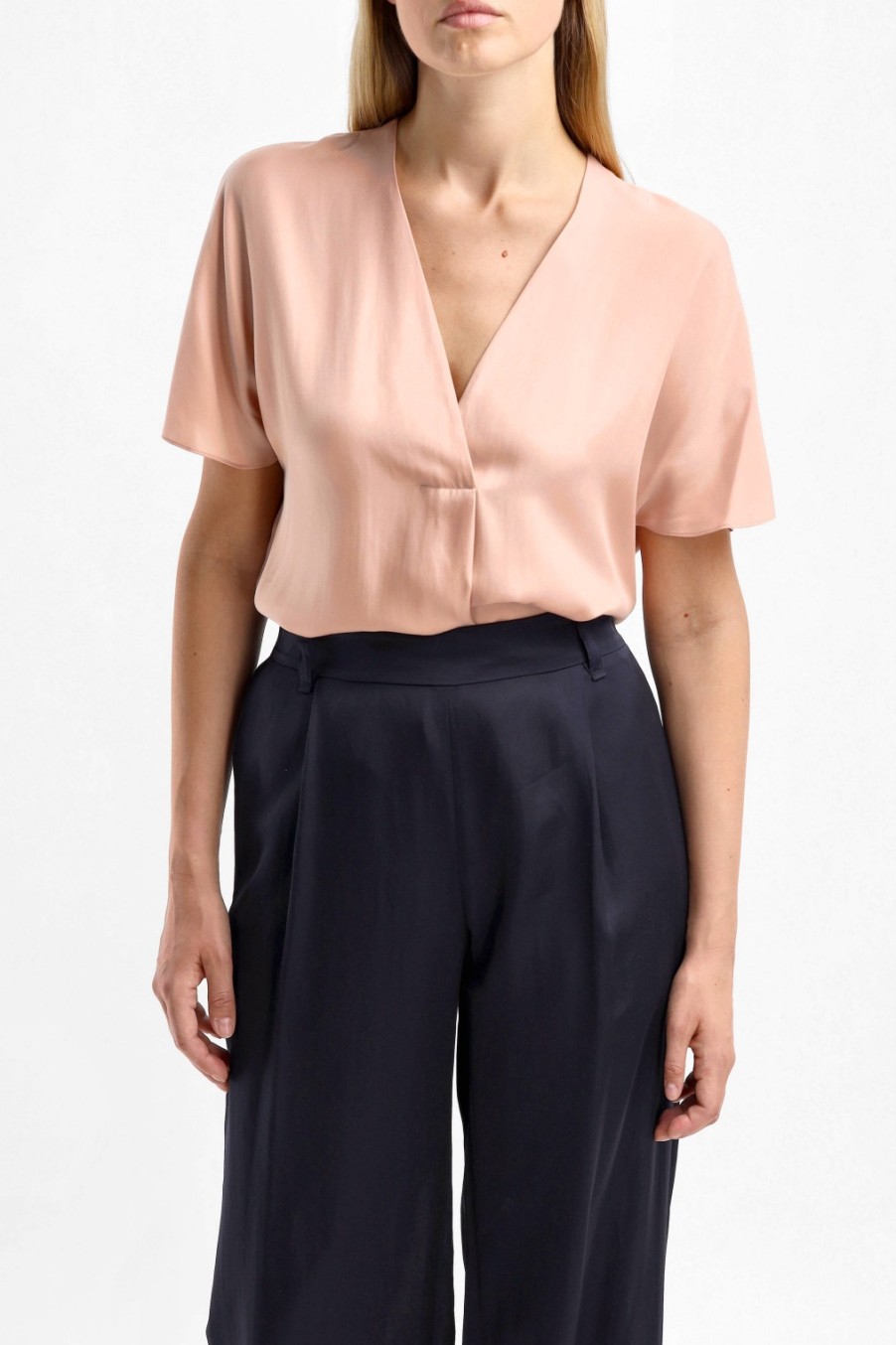 Vetements Vince | Blouse A Col En V En Tubereuse