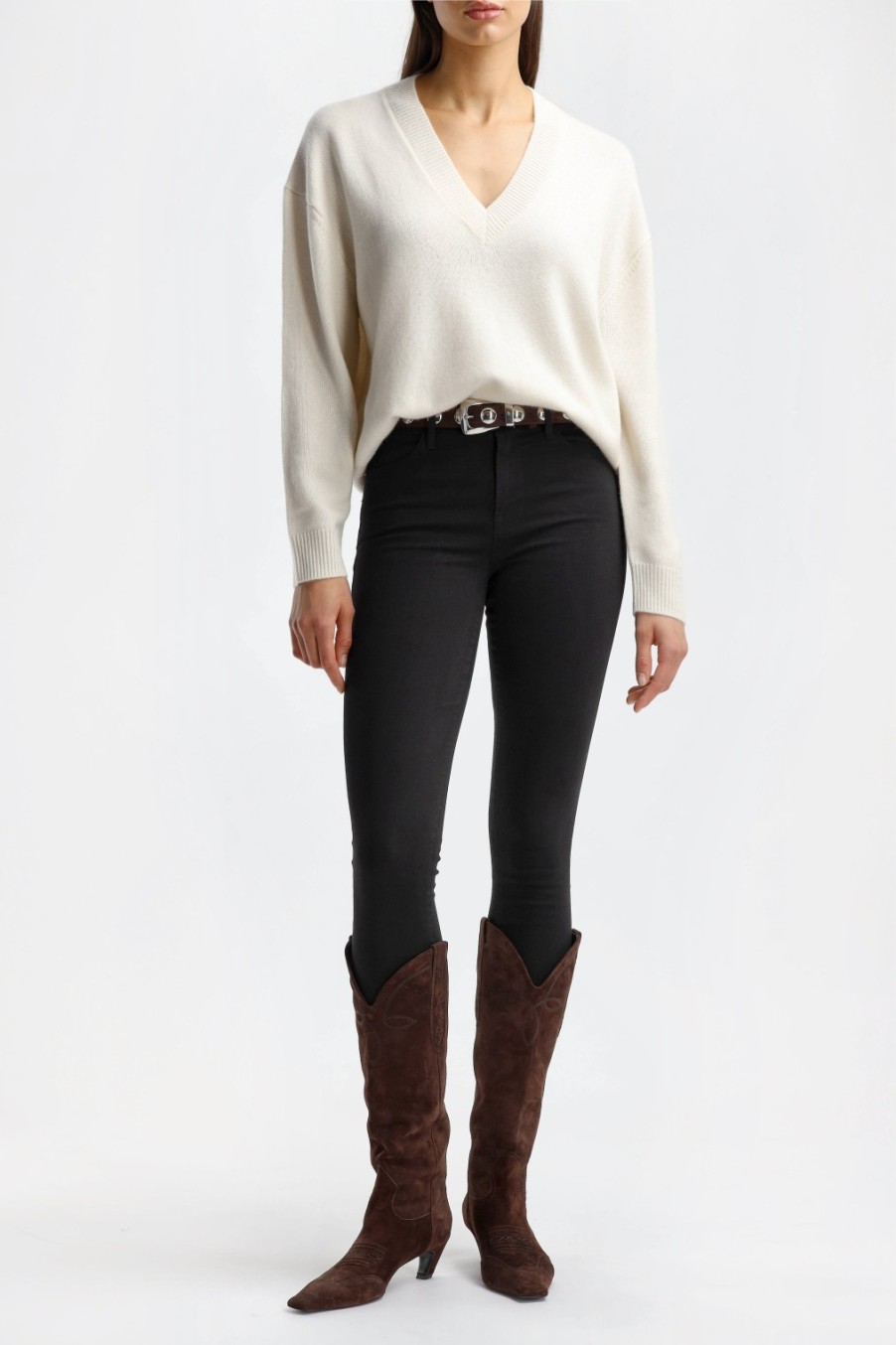 Vetements Anine Bing | Pull Lee En Ivoire