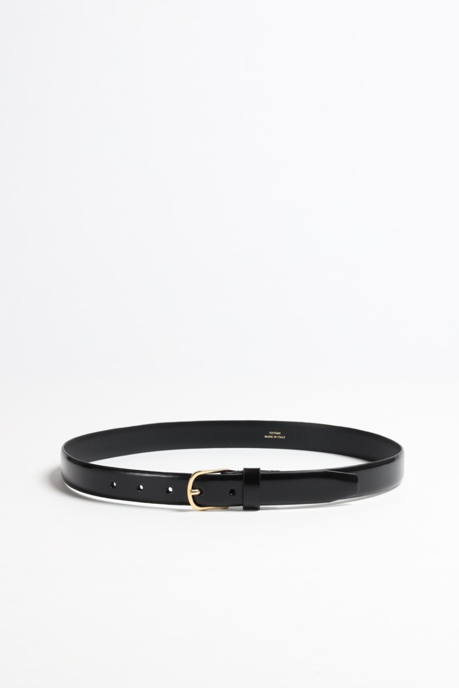 Accessoires Toteme | Ceinture Slim Trouser En Noir