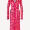 Vetements Missoni | Cardigan En Magenta/Rouge