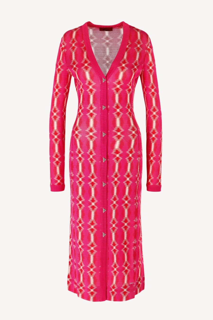 Vetements Missoni | Cardigan En Magenta/Rouge