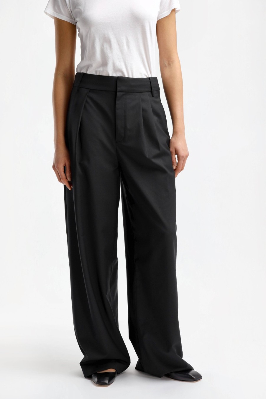 Vetements Tibi | Pantalon Stella En Noir