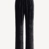 Vetements Golden Goose | Pantalon En Velours Journey En Noir