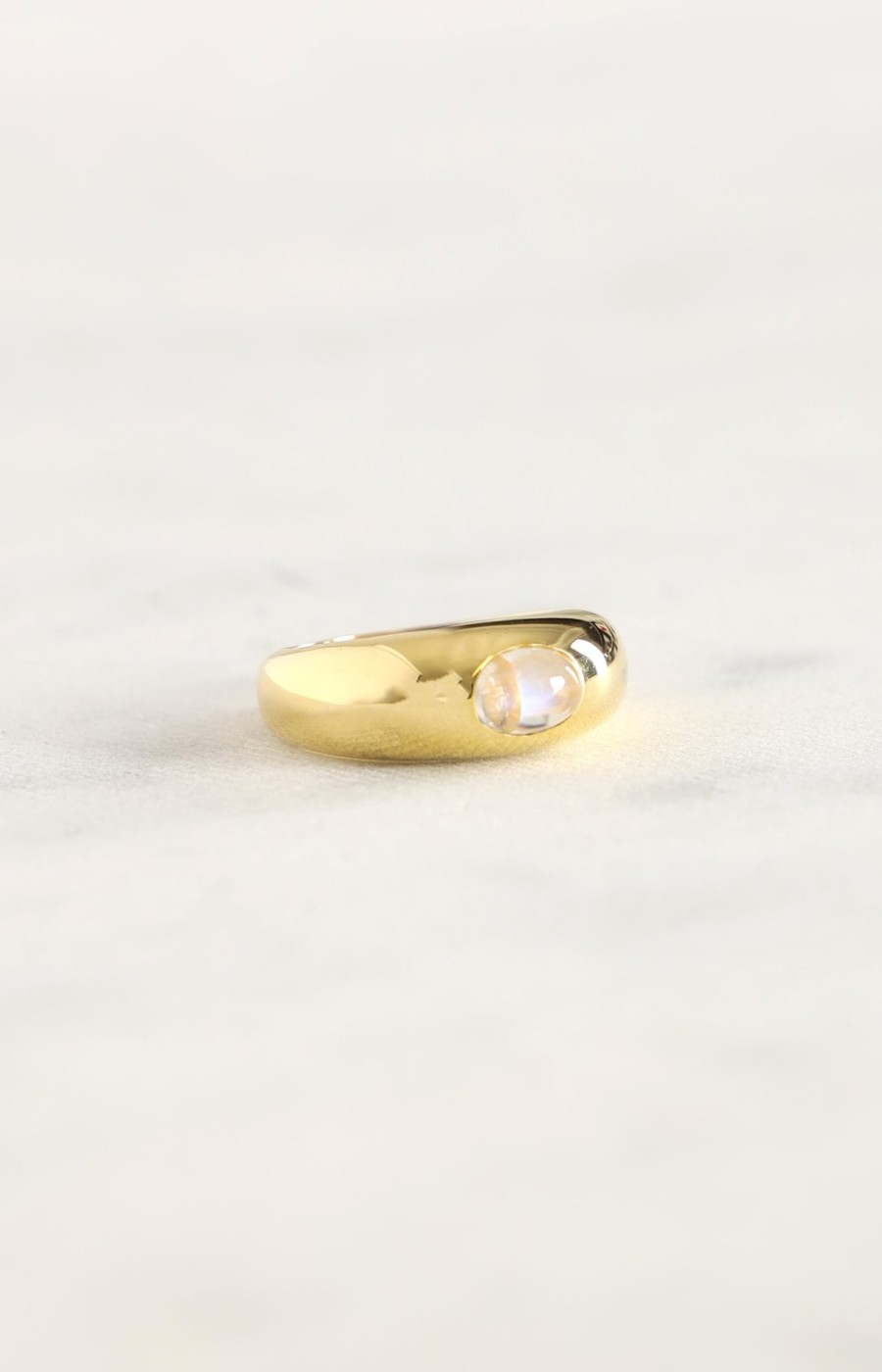 Bijoux Nina Kastens Jewelry | Bague Moonstone En Or