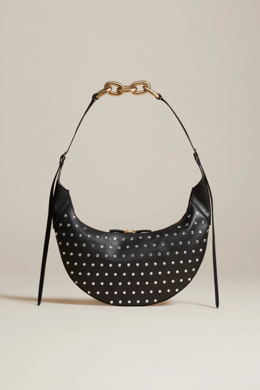 Sacs Khaite | Sac Alessia Medium Crystal En Noir