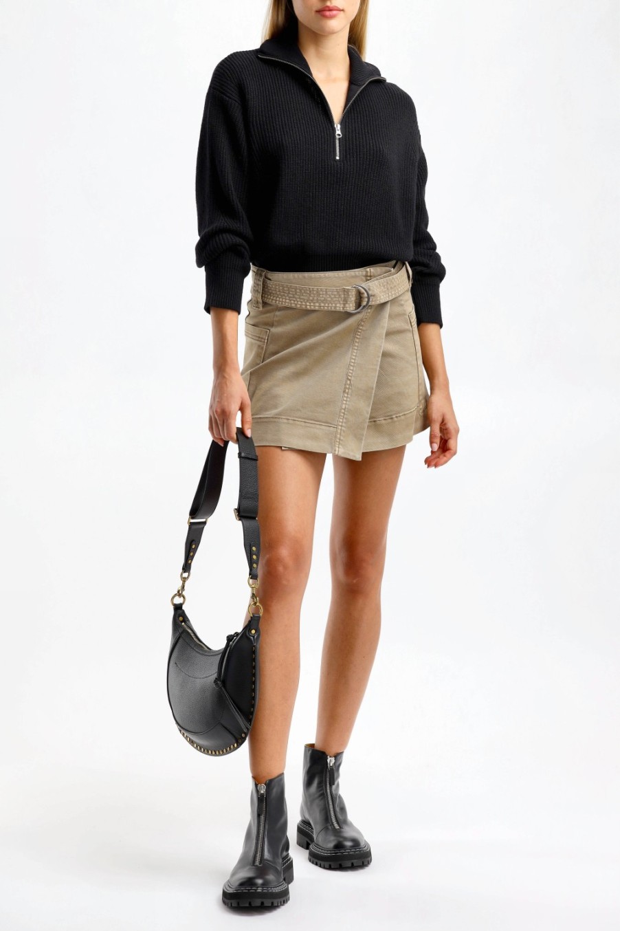Vetements Rails | Pull Roux En Noir