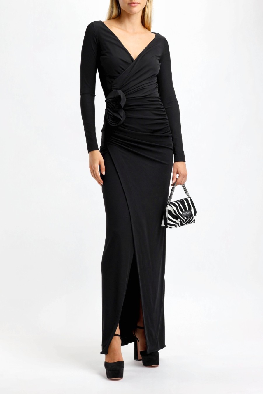 Vetements Chiara Boni | Robe Tarcisia En Noir
