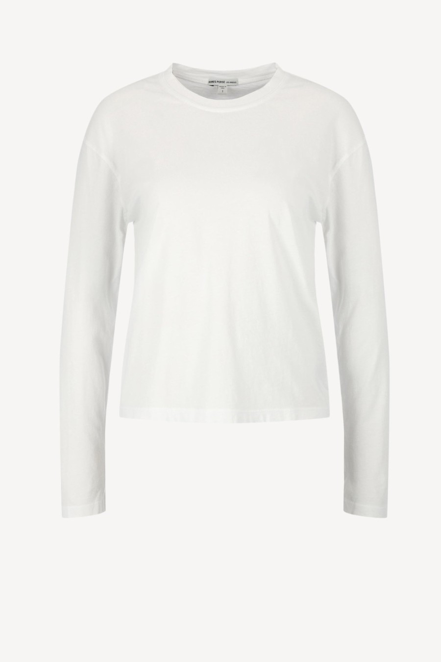 Vetements James Perse | T-Shirt A Manches Longues Vintage Boy En Blanc