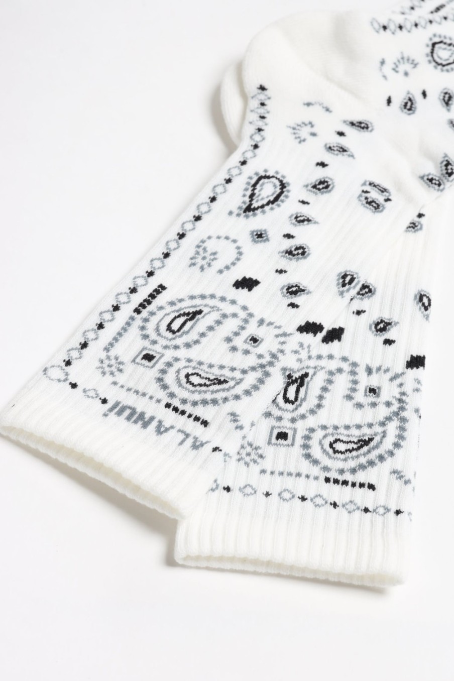 Accessoires Alanui | Chaussettes Bandana Dans Chalk/Multi