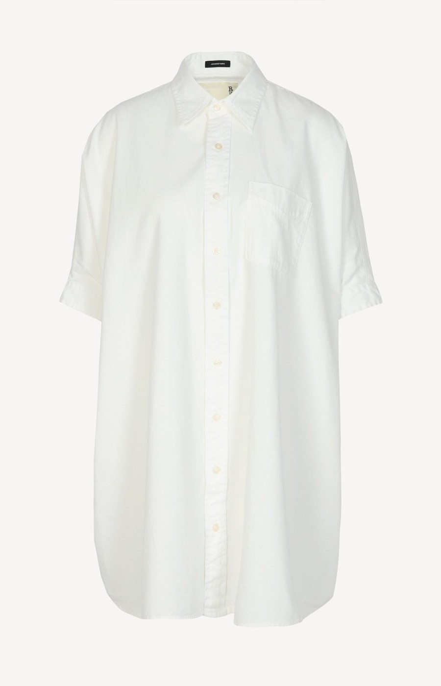 Vetements R13 | Robe Oversized Boxy Button Up En Blanc