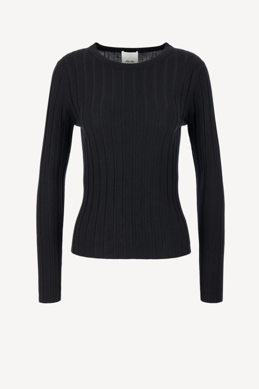 Vetements Allude | Pull Noir Dechire