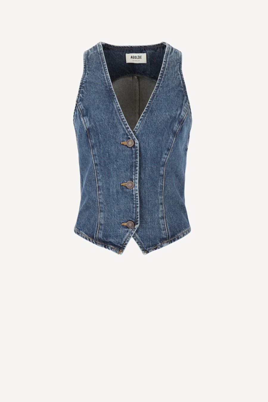 Vetements Agolde | Gilet Heller En Ambition