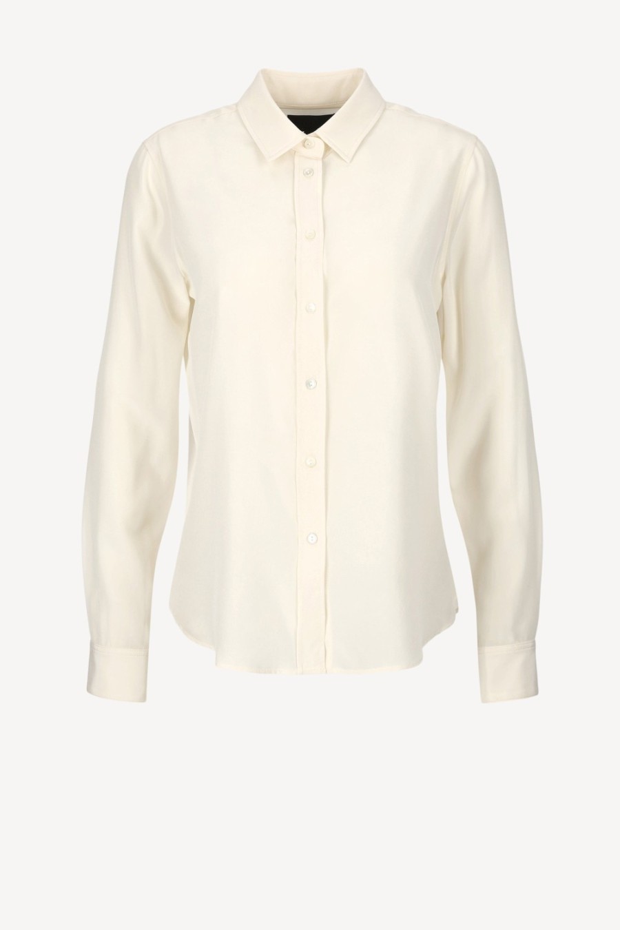 Vetements Nili Lotan | Blouse Gaia Slim En Ivoire