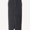 Vetements H2O Fagerholt | Jupe En Jean Classic En Noir Delave