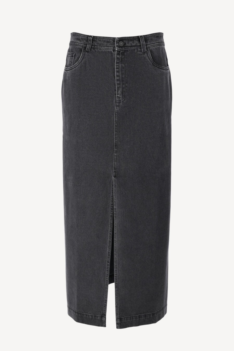 Vetements H2O Fagerholt | Jupe En Jean Classic En Noir Delave