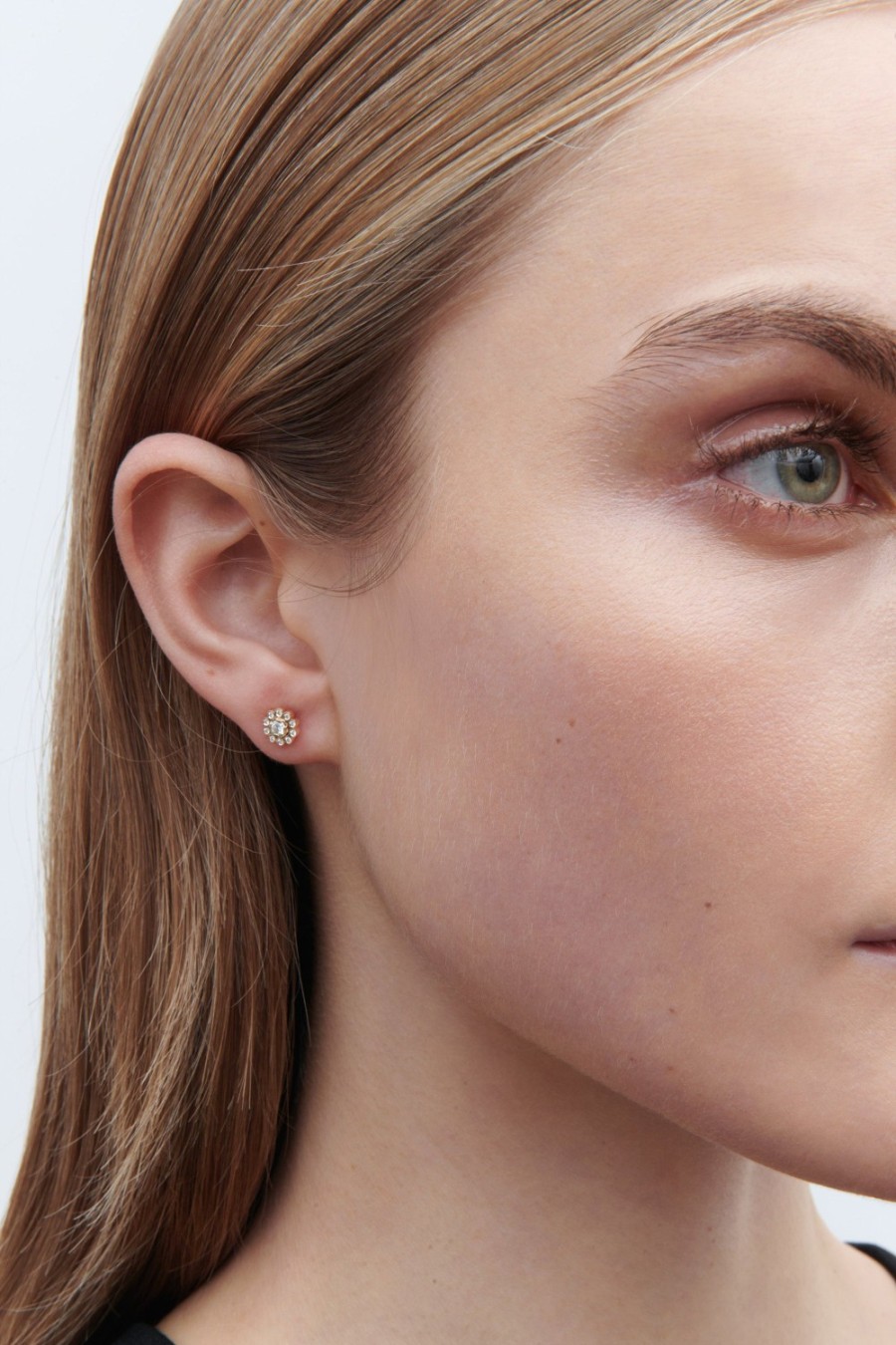 Bijoux Sophie Bille Brahe | Boucle D'Oreille Soleil De Fleur