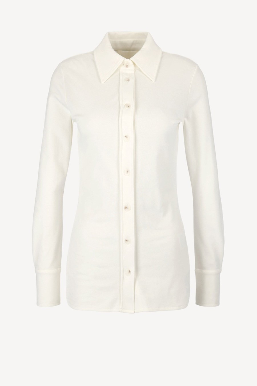 Vetements Closed | Blouse Fitted En Ivoire