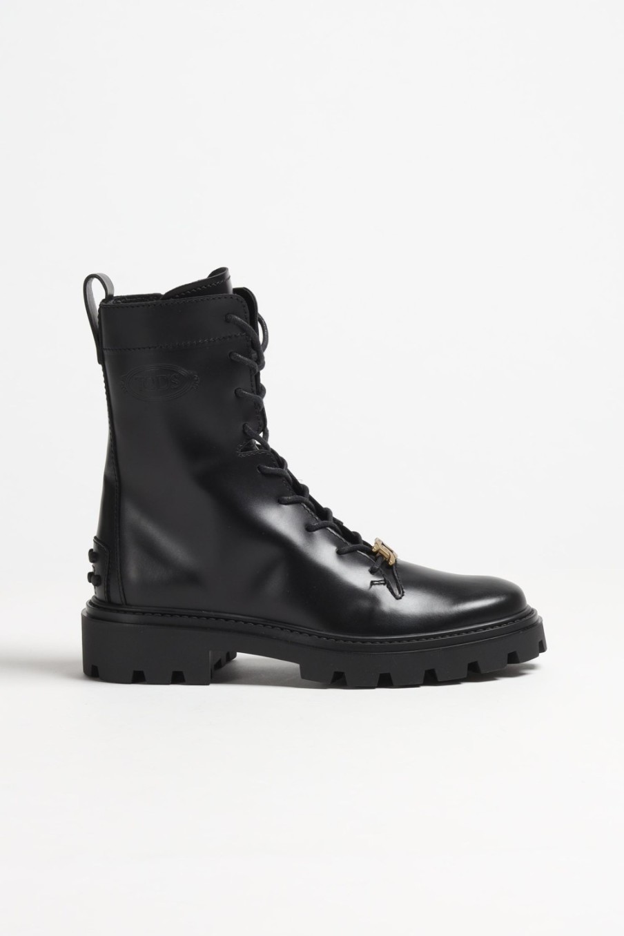 Chaussures Tod's | Bottes A Lacets En Noir