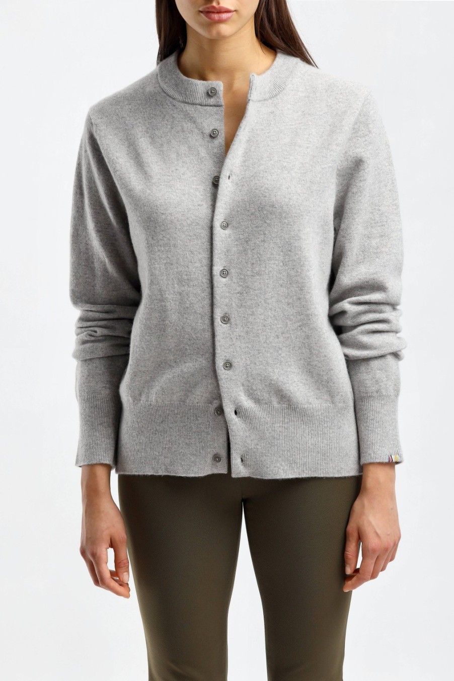 Vetements Extreme Cashmere | Cardigan Be Game N°283 En Gris