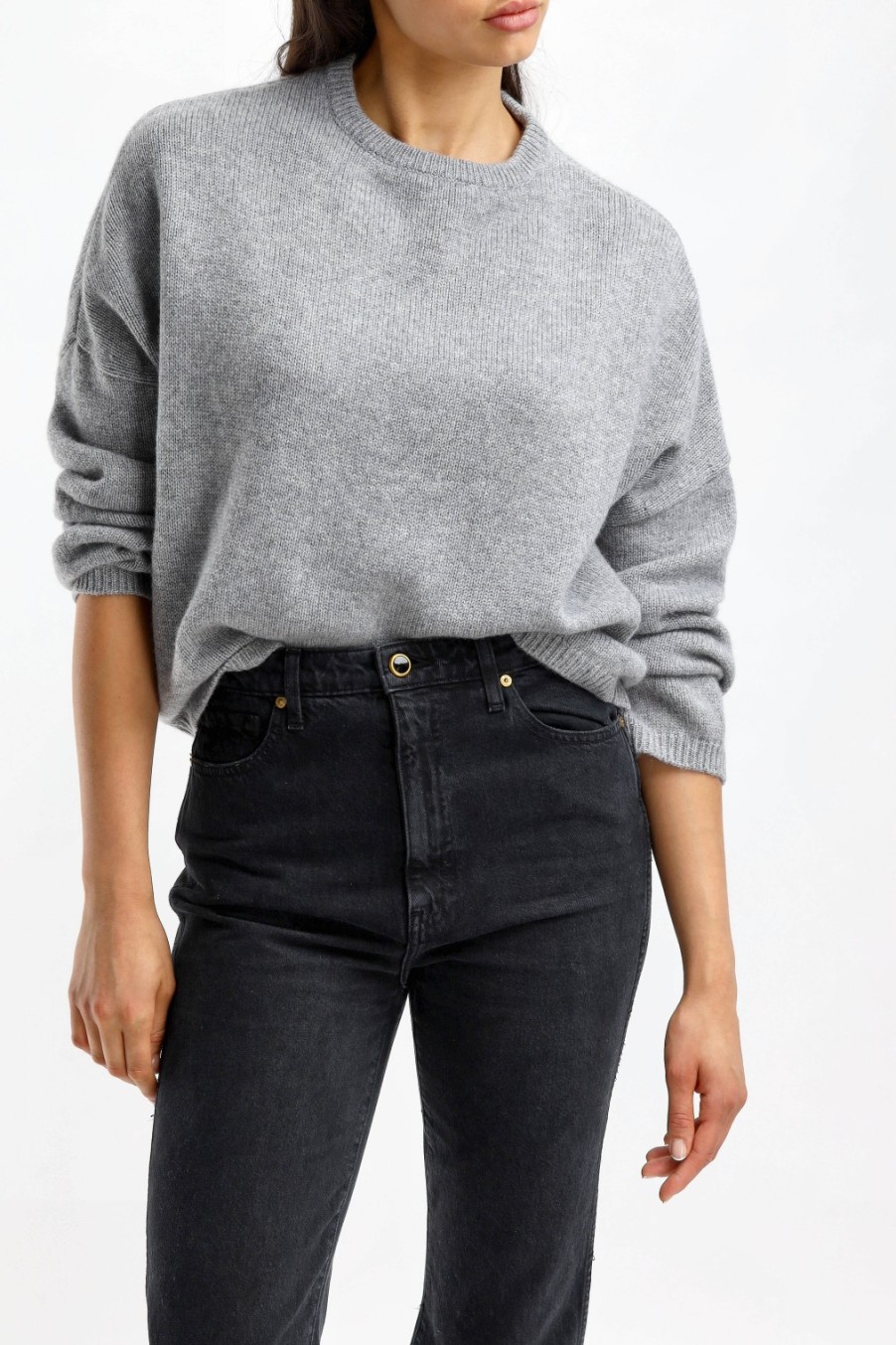Vetements Van Kukil | Pull-Over Oaklynn En Gris Derby