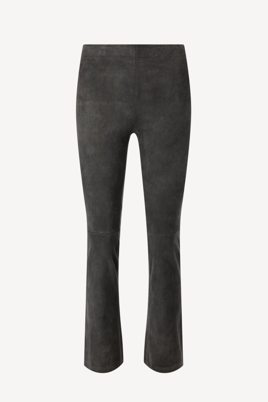 Vetements Stouls | Pantalon En Cuir Velours Jp Twenty A Chartreux