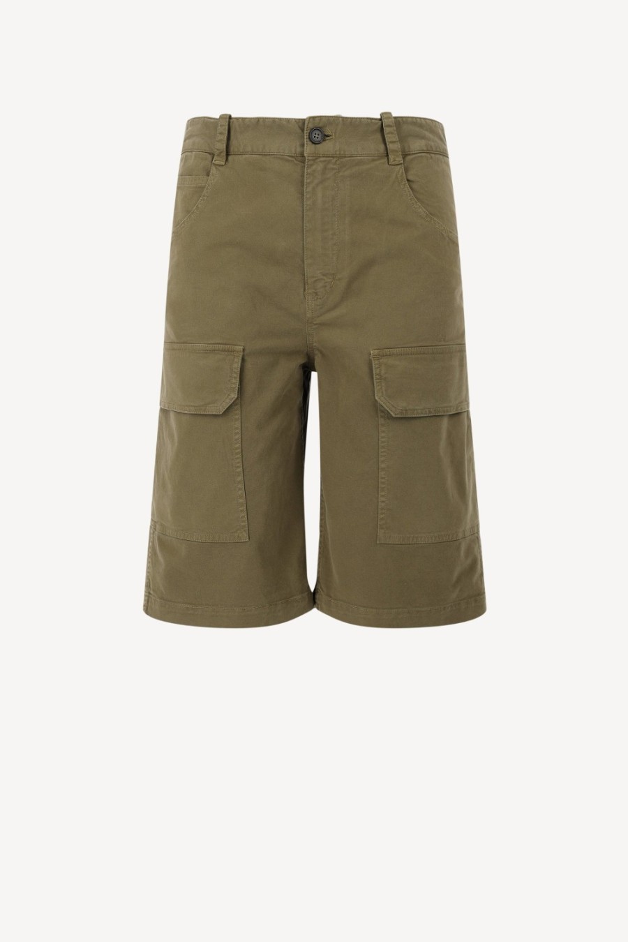 Vetements Nili Lotan | Short Lucca En Vert Olive